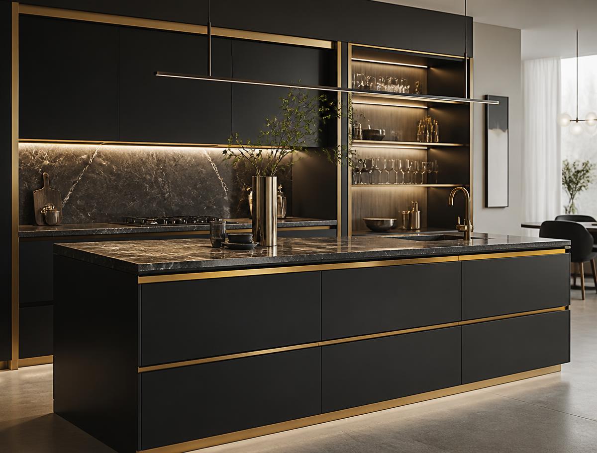 Linear Kitchen — Kitchens in New Cairo, view 1
